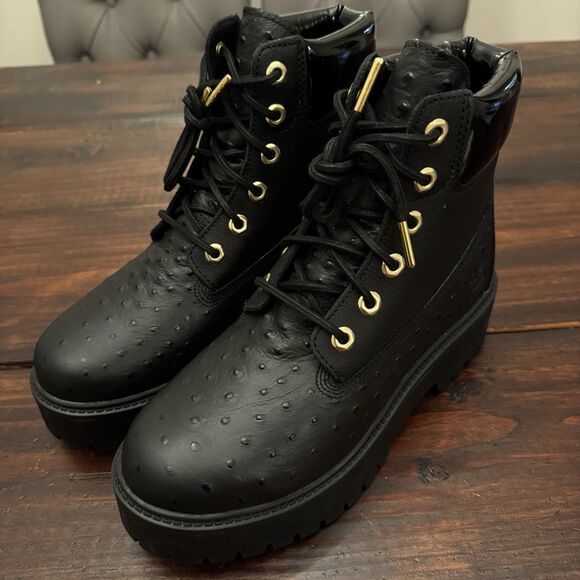 Timberland Women's Stone Street Premium Waterproof Platform Boots - Picture 4 of 9